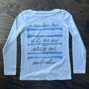 Benetton long sleeve tee